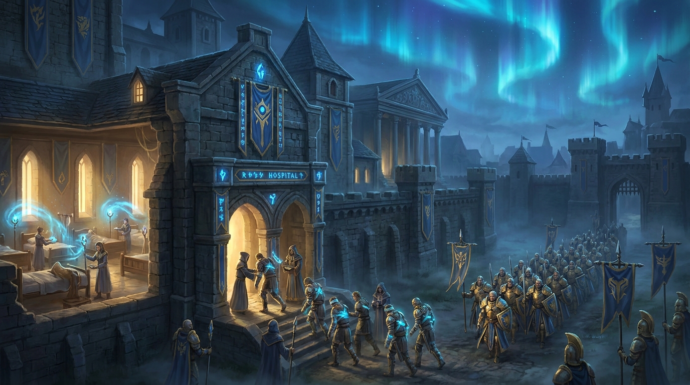 Mastering Hospital Management: How to Heal Troops and Prevent Permanent Losses